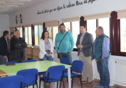 El Secretario General de Educación de la Junta de Extremadura, Francisco Javier Amaya Flores visita el CEIP San Gregorio