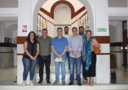 Una delegación argentina visita Guareña y Medellín, para conocer proyectos y servicios de gestión municipal y comarcal