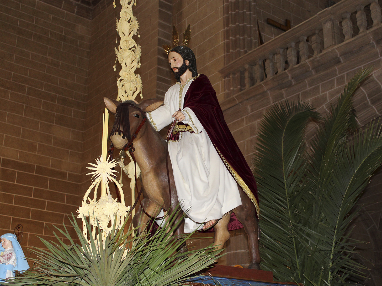 Paso de 'La Borriquita' del Domingo de Ramos