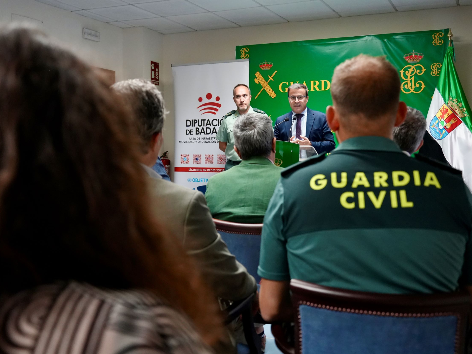 La Diputación de Badajoz destina casi treinta mil euros para mejoras en el cuartel de la Guardia Civil de Guareña