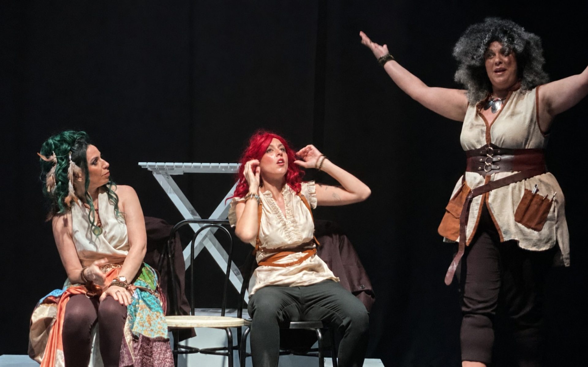 ‘El Sueño’, un montaje de la Escuela Municipal de Teatro, levanta el telón del XX Festival Escénicas en Guareña