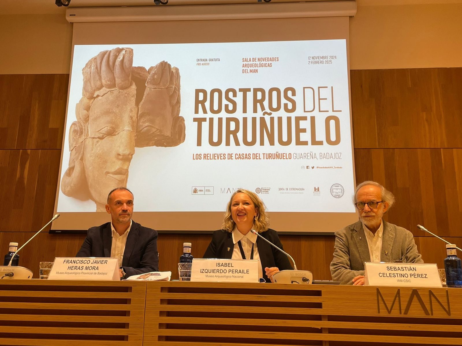 Los rostros del Turuñuelo se exponen en el Museo Arqueológico Nacional de Madrid hasta el 2 de febrero