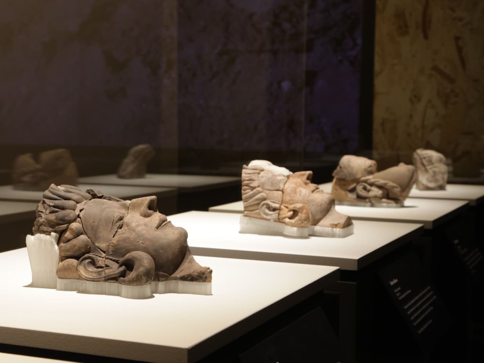 Los rostros del Turuñuelo se exponen en el Museo Arqueológico Nacional de Madrid hasta el 2 de febrero