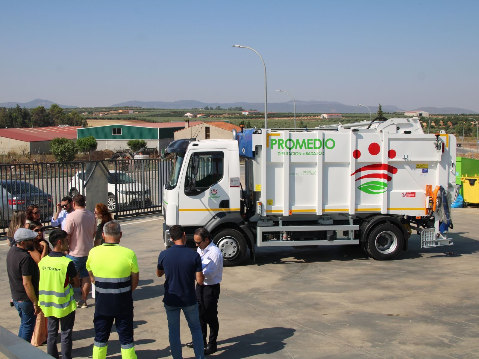 Guareña cuenta con un nuevo camión recolector de residuos