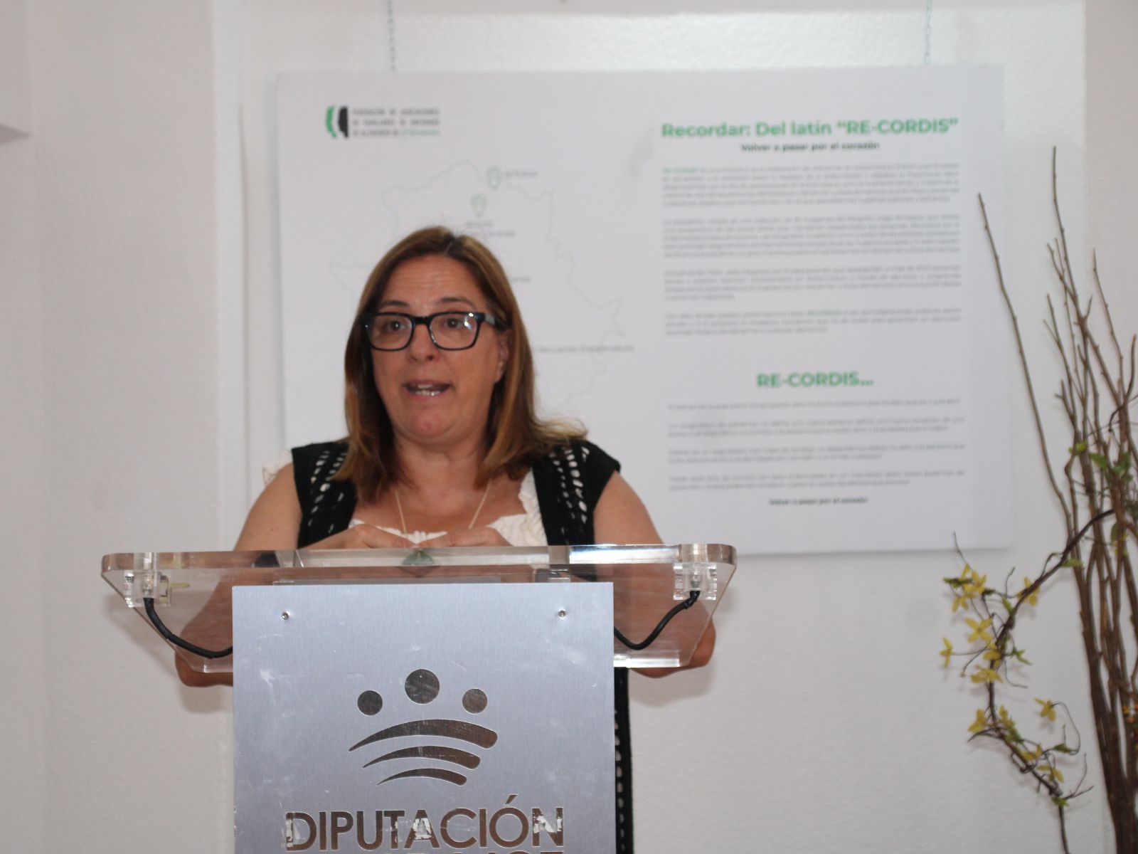 Inaugurada en Guareña la exposición 'Re-Cordis', volver a pasar por el corazón"