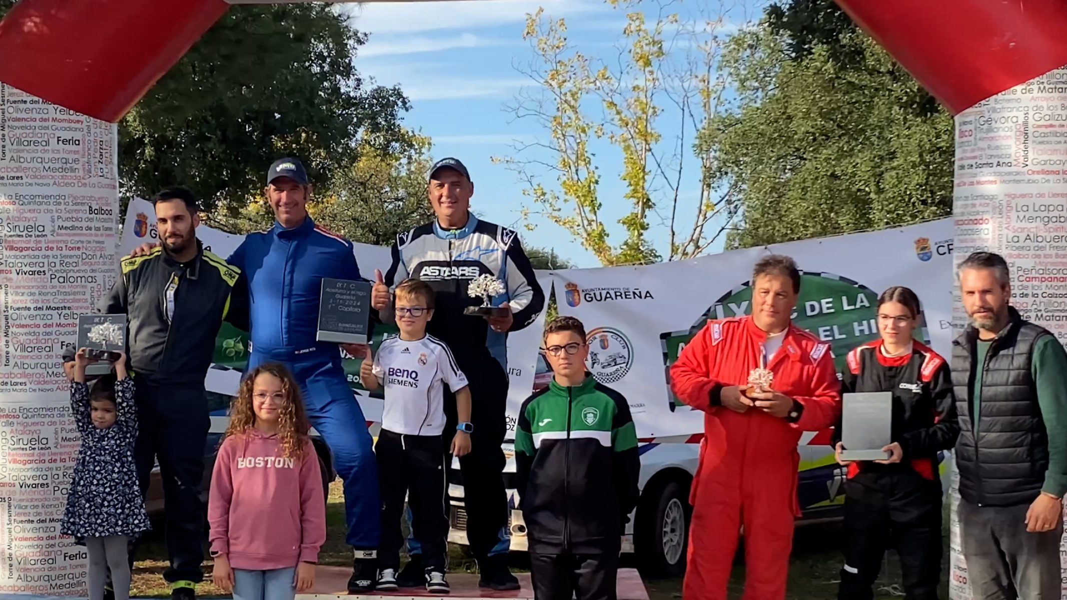 Los portugueses Jose Manuel Batista y Jorge Rita repiten como ganadores del IX TC de la Aceituna y el Higo de Guareña