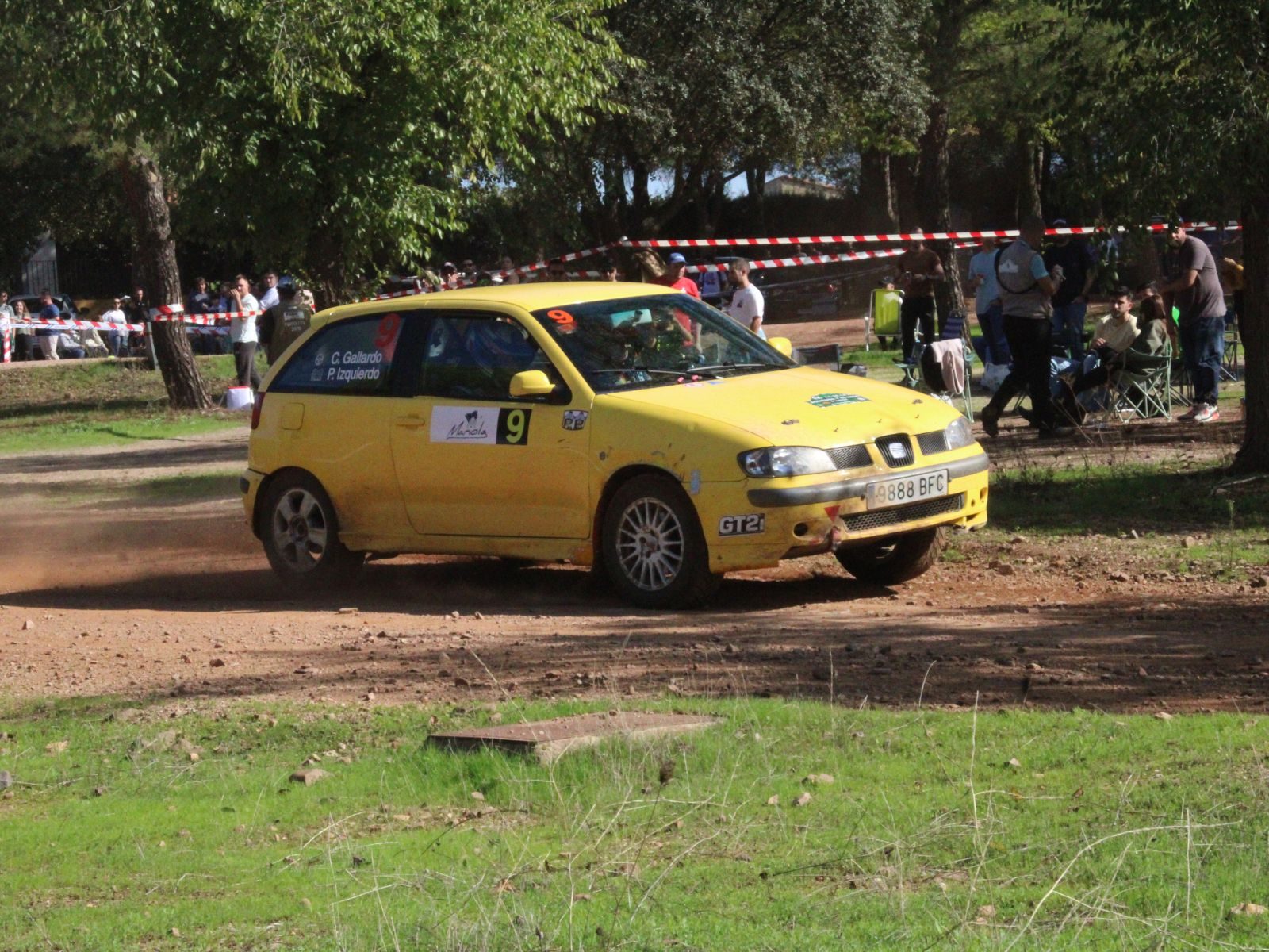 Los portugueses Jose Manuel Batista y Jorge Rita repiten como ganadores del IX TC de la Aceituna y el Higo de Guareña