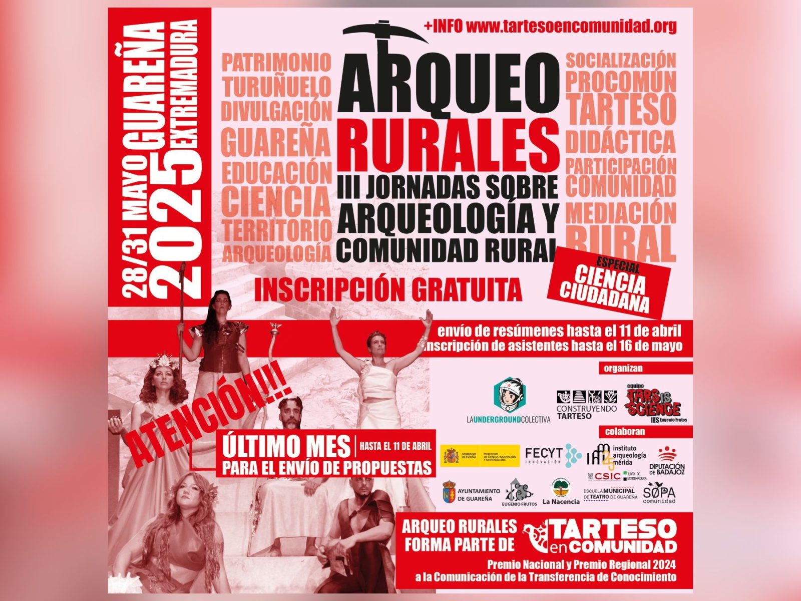 Guareña acoge desde este miércoles las III Jornadas de Arqueo Rurales