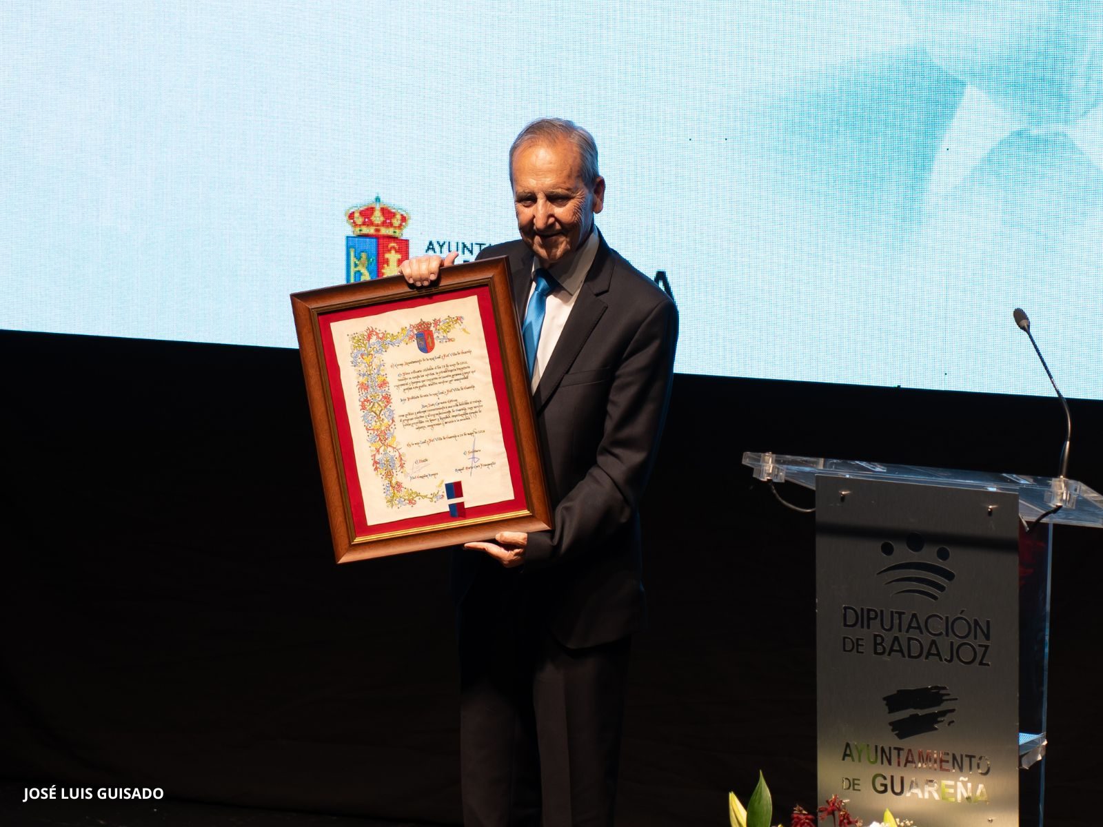Juan Carmona Estévez es ya Hijo Predilecto de la Villa de Guareña (José Luis Guisado)