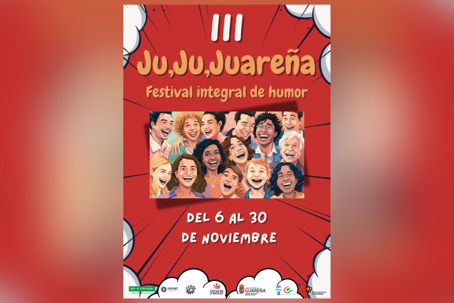 Llega un año más el III Festival Integral del Humor, Ju, Ju, Juareña