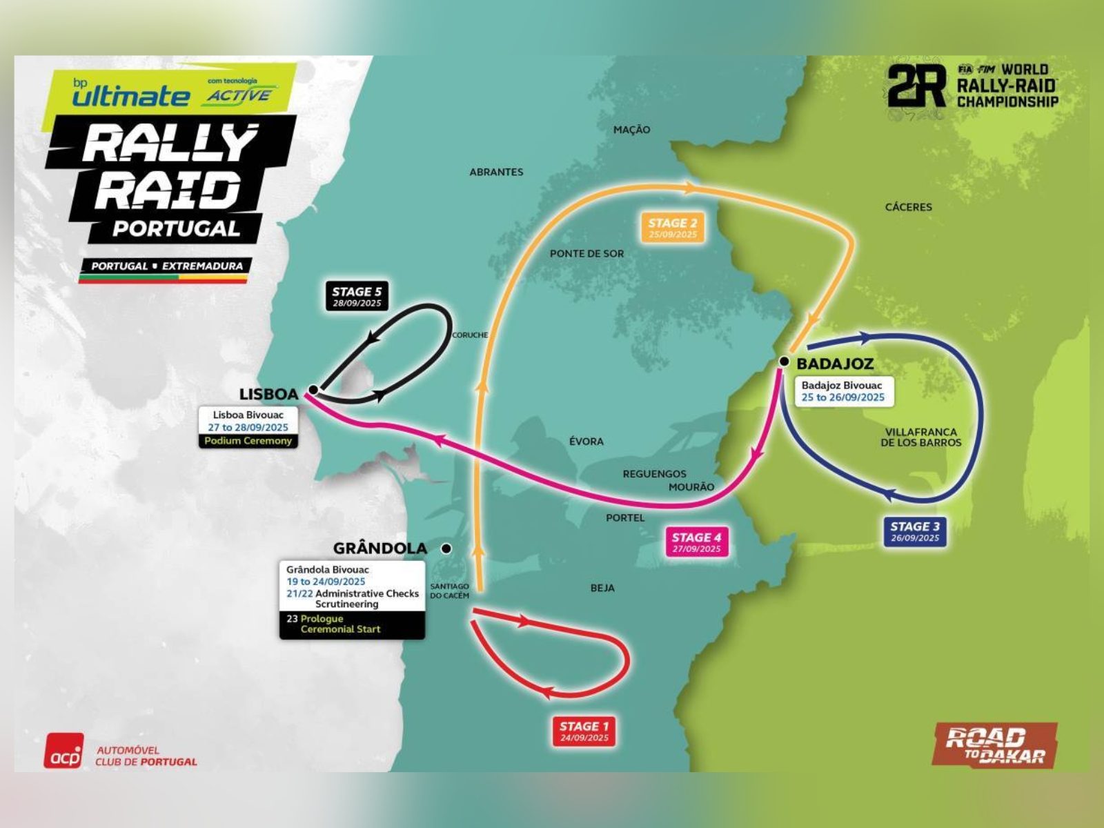 El BP Ultimate Rally Raid Portugal-Extremadura discurrirá la próxima semana por Manchita, Cristina y Guareña