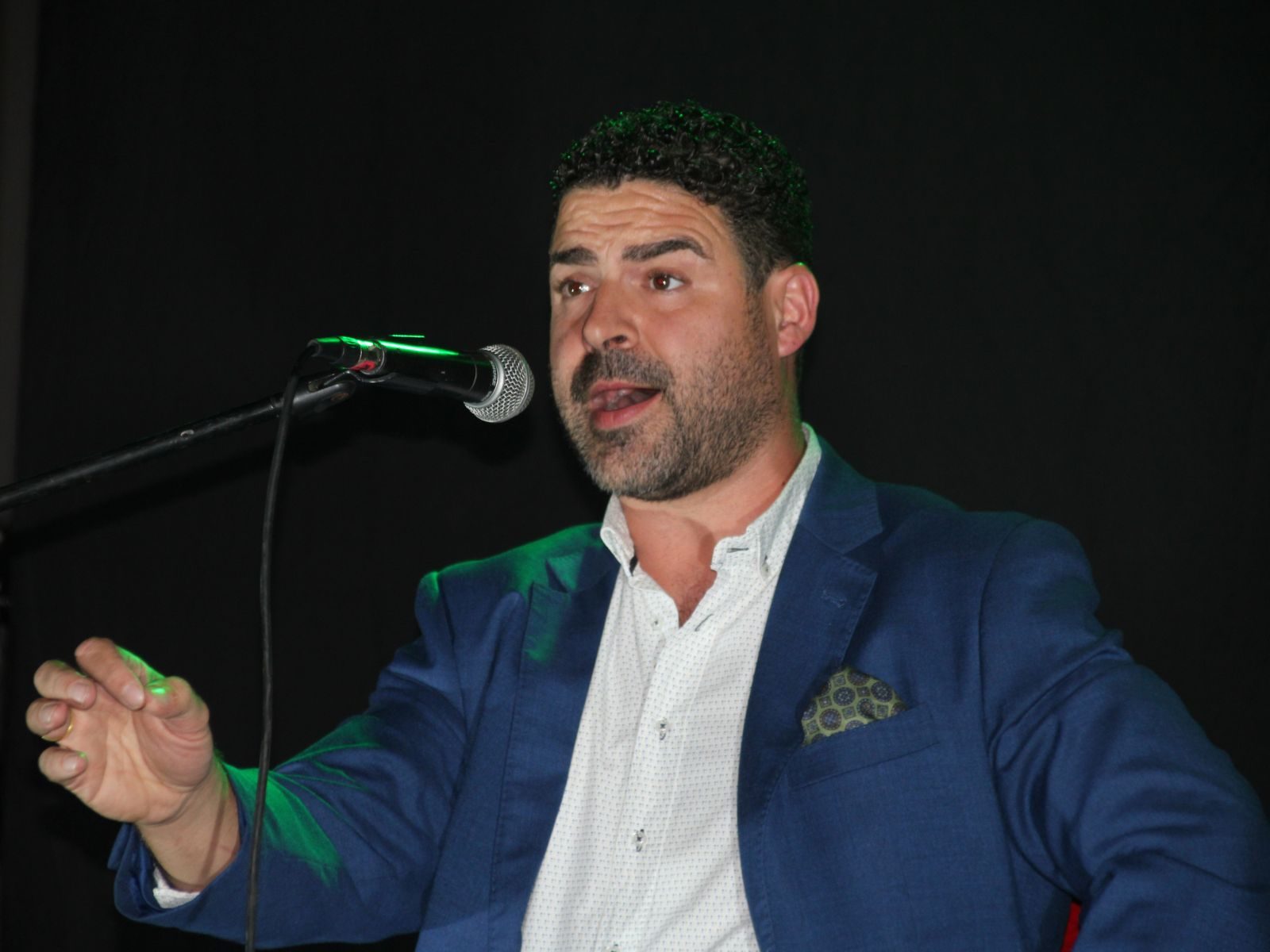 El sevillano Miguel Lara, 'El Canario', ganador del V Concurso de Cante Flamenco de Guareña