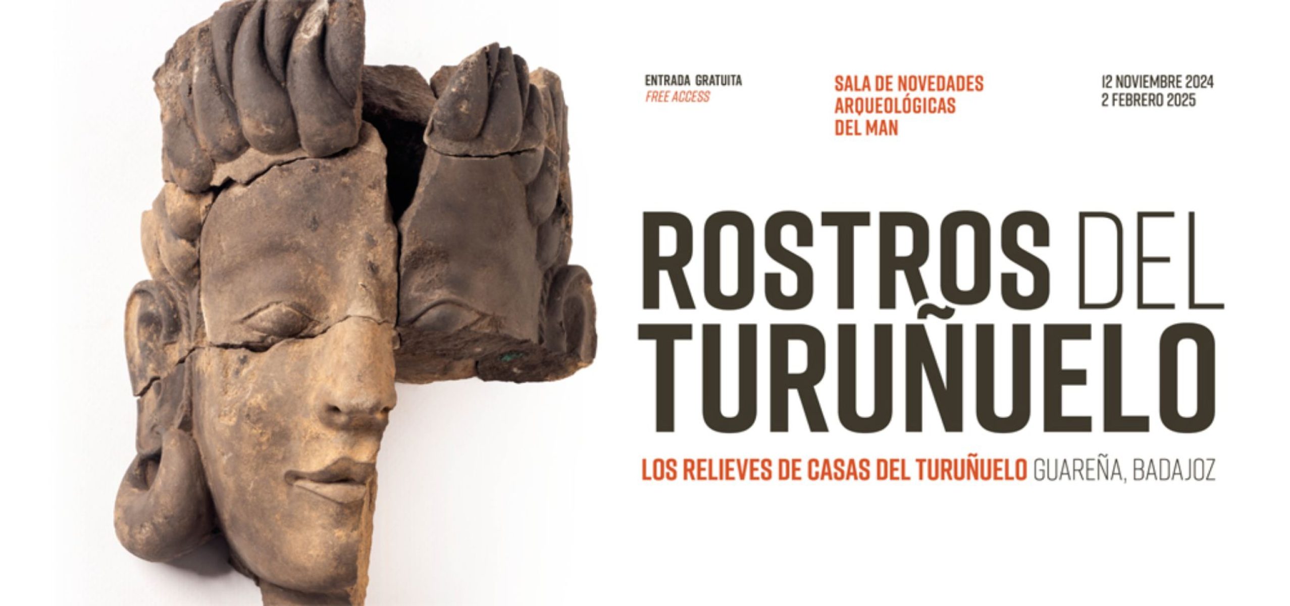 Los rostros tartesos del Turuñuelo de Guareña protagonistas de una exposición en el Museo Arqueológico Nacional de Madrid