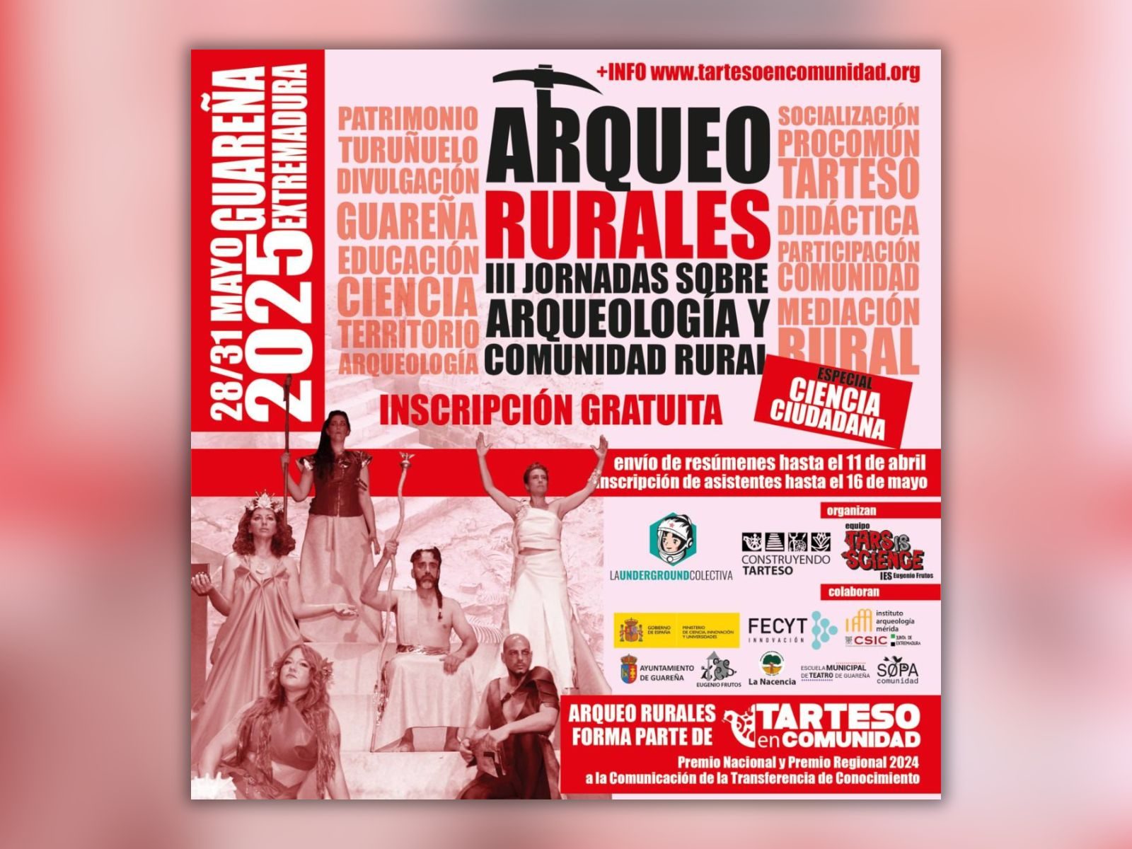 La Ciencia Ciudadana eje transversal de las III Jornadas de Arqueo Rurales en Guareña