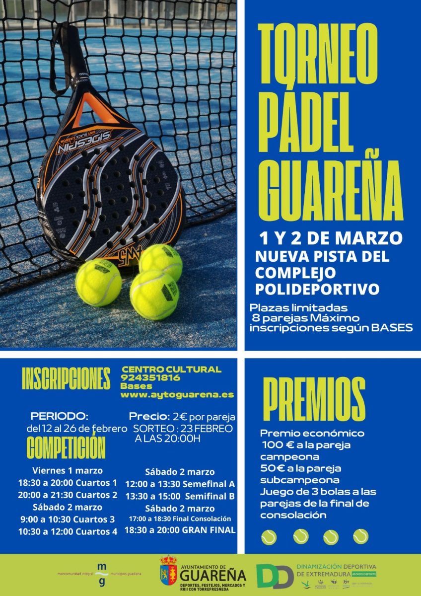 Torneo de Pádel Guareña