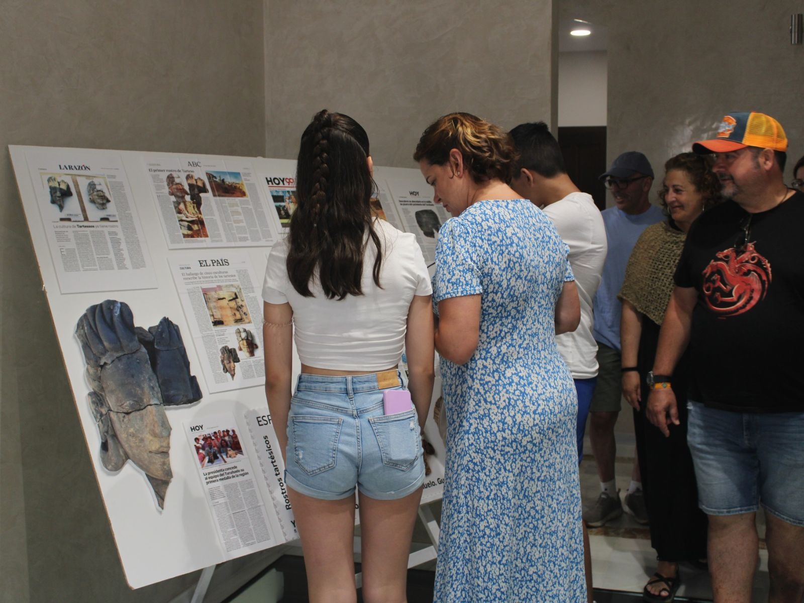 Unas 400 personas visitaron en agosto el TULAB, el Laboratorio Abierto del Turuñuelo en el Centro de Interpretación Tartesso de Guareña