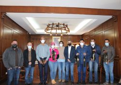 4 intendentes de la Mancomunidad de Municipalidades de Cordillerita (Paraguay) visitan Guareña