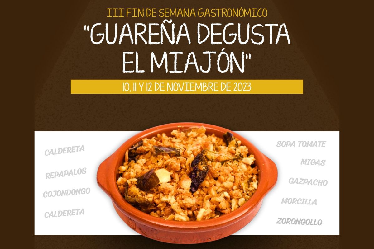 Seis negocios hosteleros participan en el tercer fin de semana gastronómico ‘Degusta el Miajón’ de Guareña