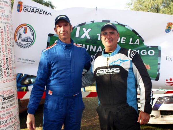 Los portugueses Jose Manuel Batista y Jorge Rita repiten como ganadores del IX TC de la Aceituna y el Higo de Guareña