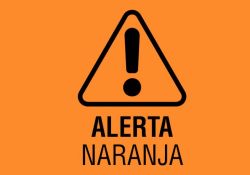 Guareña permanece, esta martes, en alerta naranja por lluvias