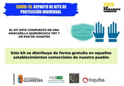 Reparto de Kits de Protección Individual a través de los Establecimientos Comerciales de nuestra localidad