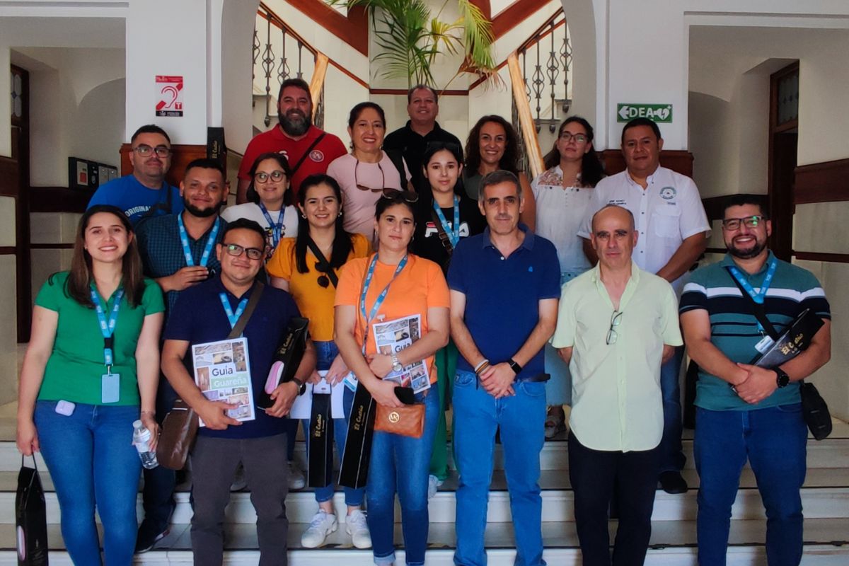 Una delegación del CDE Región Lempa de Honduras ha visitado este lunes Guareña